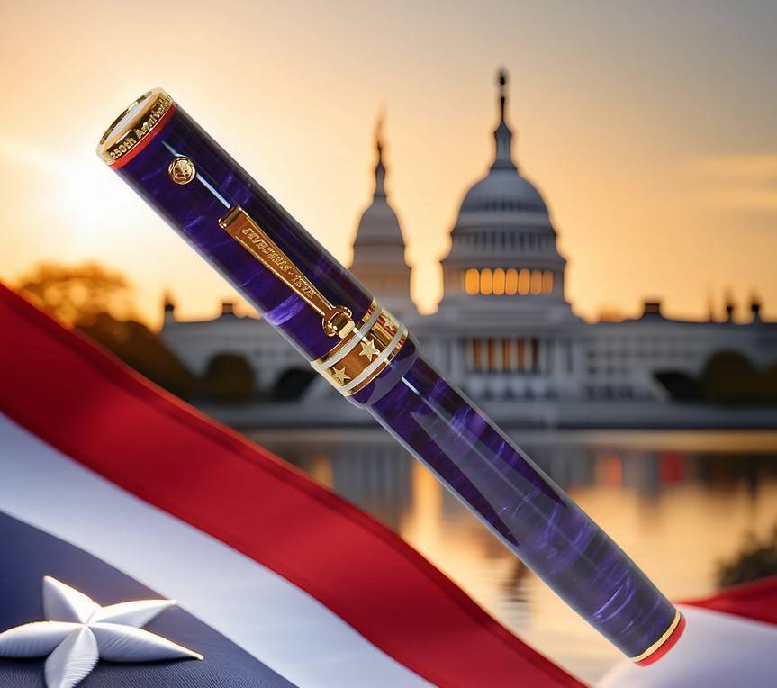 Wahl-Eversharp Decoband 250th Anniversary of America Fountain Pen